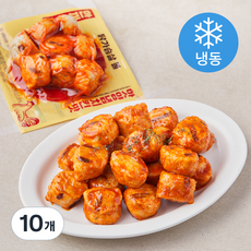 한끼통살 닭가슴살 볼 핫양념치킨맛 (냉동), 100g, 1개입, 10개 100g, 10개