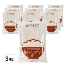곰곰 밥알모양 곤약, 2kg, 3개