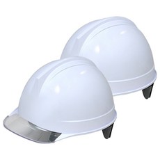 Dongmyung建設工地工地頭部保護頭盔型透明安全帽 白色 DMS-D-3002(AM-831), 2個