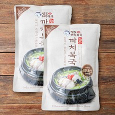 청조푸드 가마솥 영도제주복국 까치복국, 650g, 2개