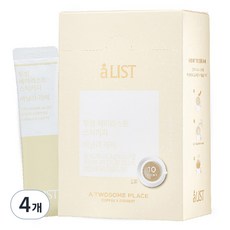 aLIST 바닐라라떼 스틱커피, 16g, 10개입, 4개