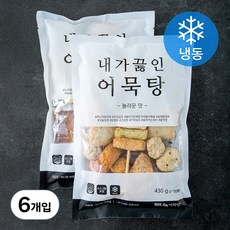 끼니엔 어묵탕 (냉동), 430g, 6개입