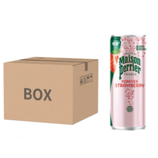 Maison Perrier 氣泡天然礦泉水 草莓風味, 250ml, 30罐