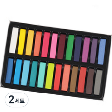 生活百科 著色棒 淡色 短, 24 種顏色, 2組