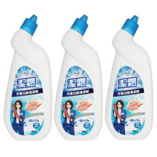 潔霜 芳香浴廁清潔劑 清新皂香, 750g, 3瓶