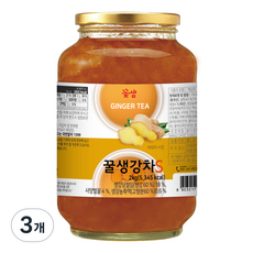 꽃샘 꿀생강차 S, 2kg, 1개입, 3개 2kg, 1개입, 3개