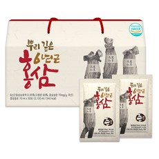 즙쟁이 뿌리 깊은 6년근 홍삼즙, 70ml, 30개