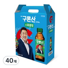 해태htb 영진 구론산 탄산 오리지날 선물세트, 150ml, 40개