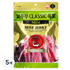 코주부B&F CLASSIC 육포 Mild, 130g, 5개