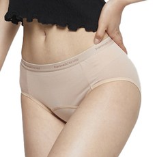 한나센스 미디 데일리 생리 팬티 L 베이지, 1개입, 1개