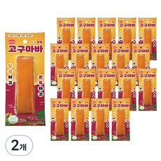 이더스 신선한 고구마를 그대로 구워 말린 달콤쫀득 고구마바, 400g, 2개