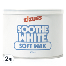 지저쓰 소프트왁스 수드화이트, 2개, 400ml