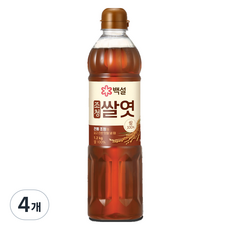 백설 조청 쌀엿, 1.2kg, 4개