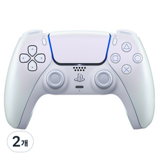 소니 PlayStation PS5 듀얼센스 무선 컨트롤러 크로마 펄, CFI-ZCT2G12, 2개