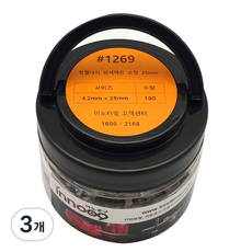 이노공구 와셔머리 스텐 직결나사 4.2 x 25 mm 1269 100p, 3개