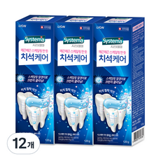 시스테마 치석케어 치약, 120g, 12개