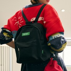 베네통 여성용 데일리 미니 백팩