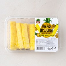 파인애플 슬라이스 프레시몬 컷팅 파인애플 스틱 1kg 1개