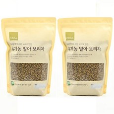 올가홀푸드 우리땅에서 자란 보리로 만든 유기농 발아 보리차, 500g, 1개입, 2개 500g × 1개입 × 2개 섬네일