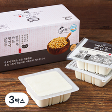 한둘 명인이 만든 연두부 6개입, 750g, 3박스