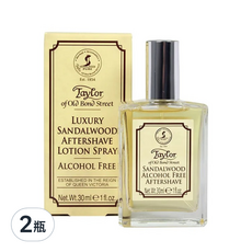 Taylor of Old Bond Street 經典檀香鬍後水30ml 2瓶組, 男士刮鬍後護理, 舒緩保濕, 30ml, 2瓶