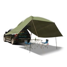 캠핑 타프-추천-인앤캠핑 캠핑용 차박텐트 + 전용가방, 카키, 1세트