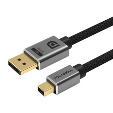 POLYWELL 寶利威爾 MDP公轉DP公 轉接線8K60Hz, 2m, PW15-W46-A031, 1條