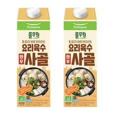 Pulmuone 圃美多 韓牛骨高湯, 1L, 2瓶