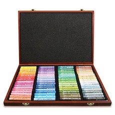 MUNGYO Chemical Premium Soft Oil Pastel Wood MOPV-72W, 72色, 1組