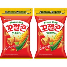 꼬깔콘 고소한맛 지퍼백, 2개, 235g