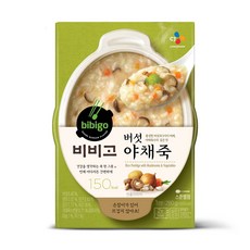 비비고 버섯 야채죽, 280g, 1개