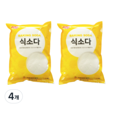청은에프엔비 식소다, 1kg, 4개