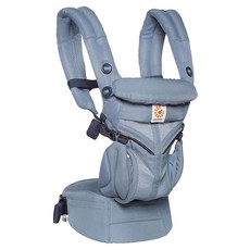 Ergobaby OMNI 全階段四式360背帶 透氣款, 3.2kg-15kg適用, 四種揹法, 牛津藍, 腰圍66cm ~ 140cm