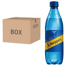 Schweppes 舒味思 氣泡水 原味 500ml, 無糖, 無熱量, 層次氣泡創造豐富口感, 24瓶, 72瓶