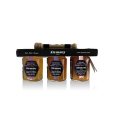 Alemany 1879 迷迭香 125g + 薰衣草 125g + 百里香 125g 蜂蜜套組, 1組