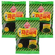 오뚜기 옛날자른미역, 20g, 3개
