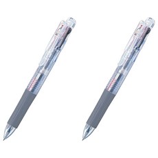 ZEBRA 斑馬牌 Sarasa 三色無酸筆 0.5mm J3J2, 透明, 2個