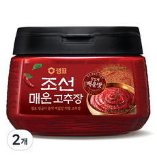 샘표 조선 매운 고추장, 2kg, 2개