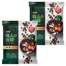 UCC 職人珈琲濃縮球 無糖, 13.4ml, 8顆, 2包