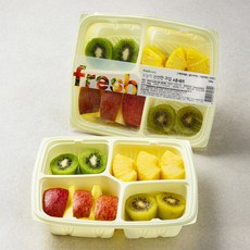 프레시지 오늘의 신선한 과일 4종 세트, 500g, 2세트
