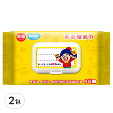 奈森克林 乖乖發財濕巾, 88張, 2包