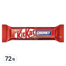KitKat 청키 오리지널, 38g, 72개