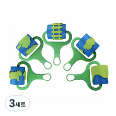 EVA大型髮捲 5種組, 自然隨機發貨, 3組