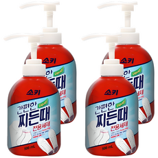 소키 간편한 찌든때 전용 세제, 500ml, 4개