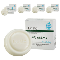 Dr.Ato 孩童溫和保濕香皂, 100g, 6個
