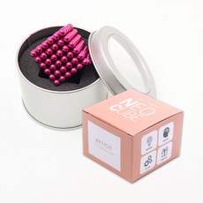 아트조이 네오큐브 5mm + 철제케이스 + 종이케이스, 핑크