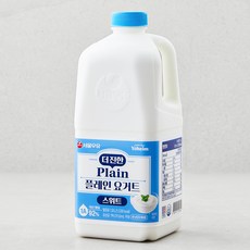 서울우유 더 진한 스위트 플레인 요거트, 1800ml, 1개