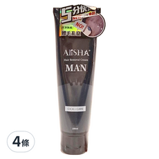 AliSHA 男仕淨除霜, 100ml, 4條