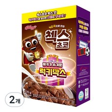 켈로그 오곡으로 만든 첵스 초코 시리얼, 570g, 2개 570g, 2개