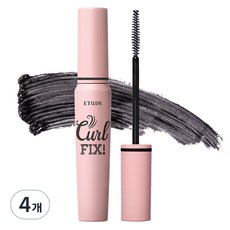 에뛰드 컬픽스 마스카라 7.5g, 01블랙, 4개